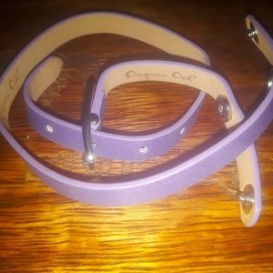 Origami owl wrap bracelet.